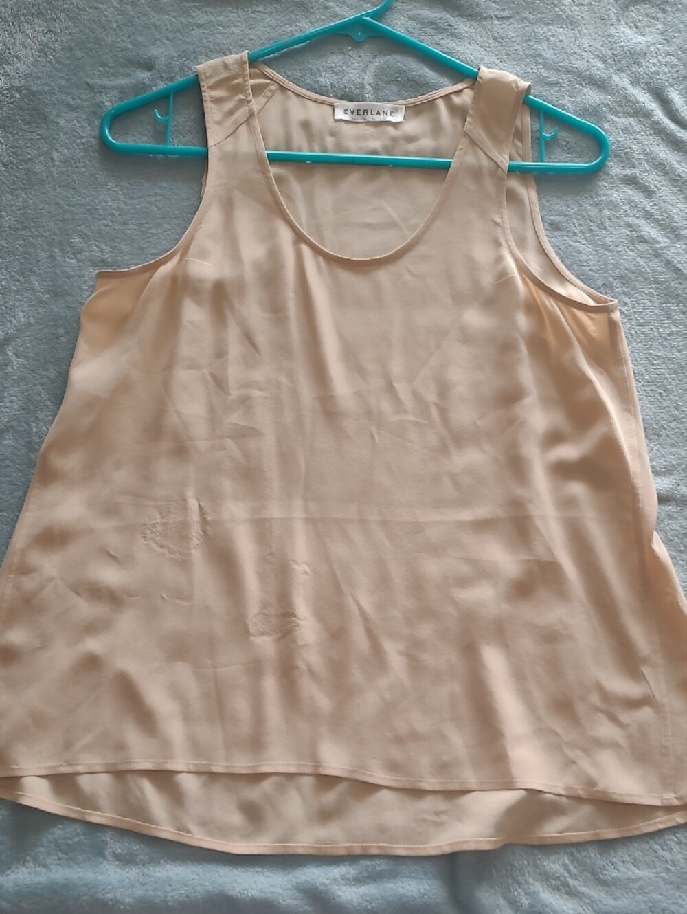 Everlane Beige Silk Camisole Size S.